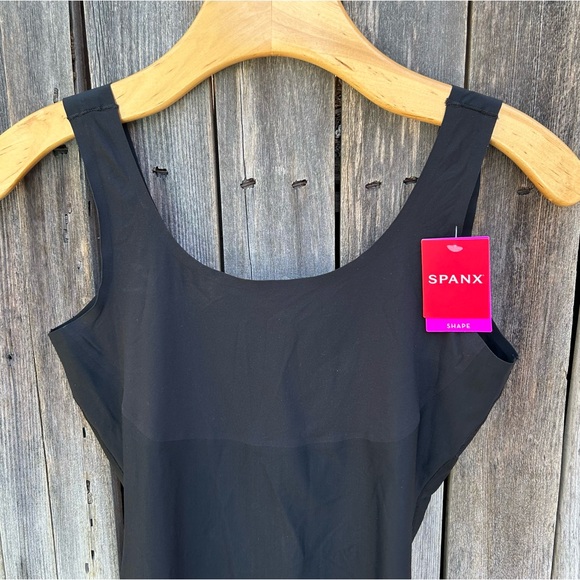 NWT Spanx Thinstincts Panty Bodysuit Very Black M - Picture 3 of 12